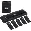 imageZELUS Soft Iron ZFit Ankle Weights 1 Pair Adjustable 4LB7LB10LB for Women Men Ultra Thin Leg Weights with Adjustable Straps Arm Weight for Gym Home Yoga Jogging WalkingBlack