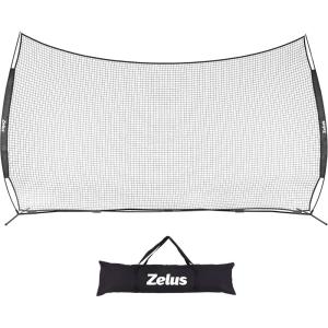 12x9ft / 16x10ft Barricade Backstop Net, Ball Sports Barrier, Practice Net for Baseball, Softball, Lacrosse, Soccer, Basketball and More(16×10 ft – Black)